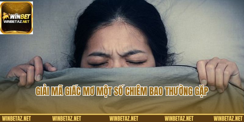 Giải mã giấc mơ một số chiêm bao thường gặp