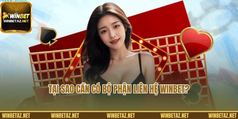 Tại sao cần có bộ phận liên hệ Winbet?